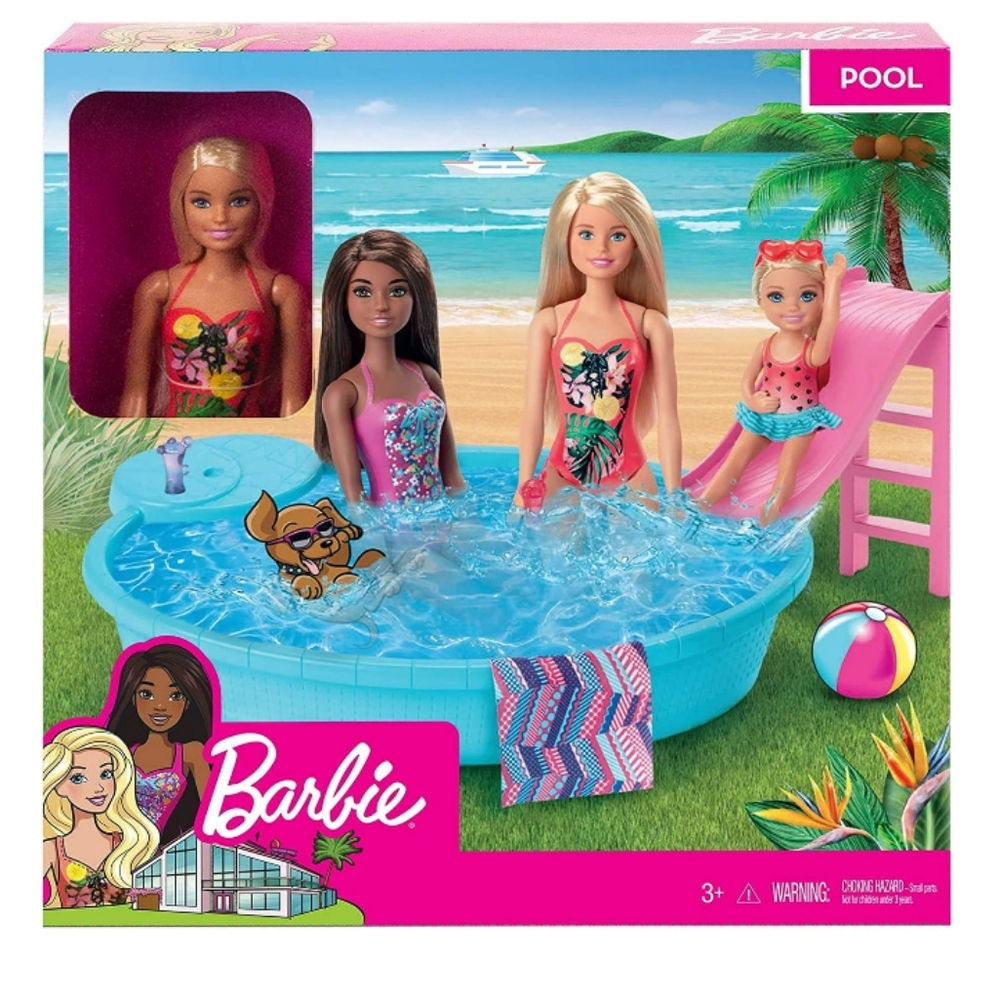 Barbie and pool